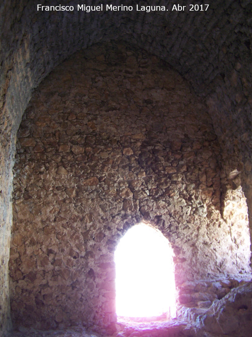 Castillo de Torres - Castillo de Torres. Habitculo de la segunda planta