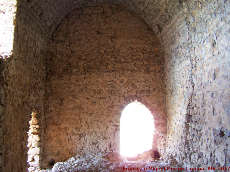 Castillo de Torres - Castillo de Torres. Habitculo de la segunda planta
