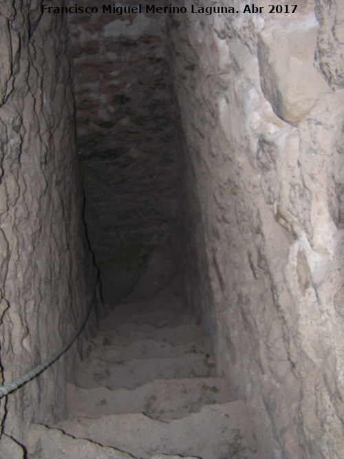 Castillo de Torres - Castillo de Torres. Escaleras