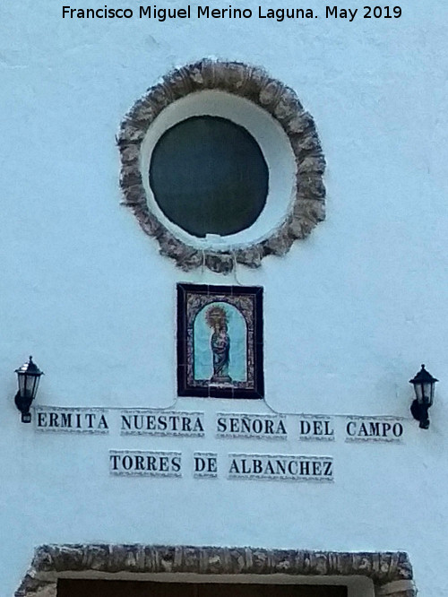 Ermita de la Virgen del Campo - Ermita de la Virgen del Campo. 
