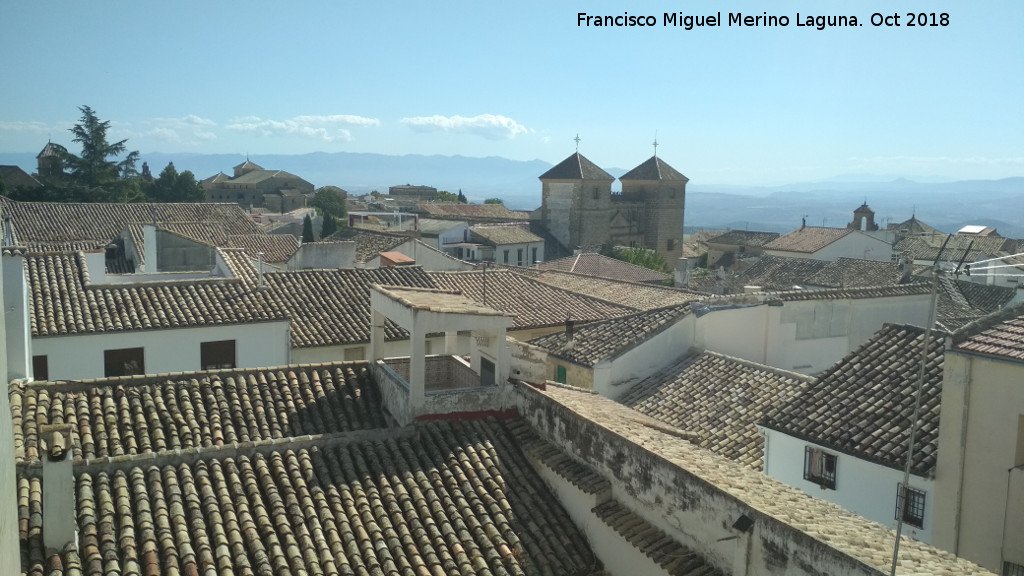 beda - beda. Tejados. Desde el adarve del Portillo del Santo Cristo