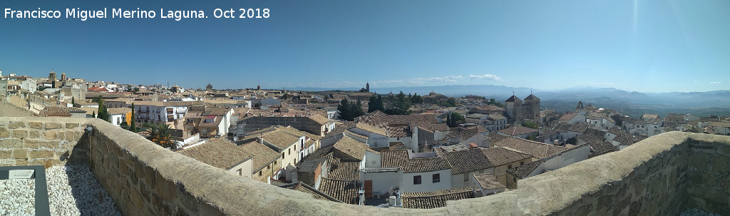 beda - beda. Desde el Torren del Portillo del Santo Cristo