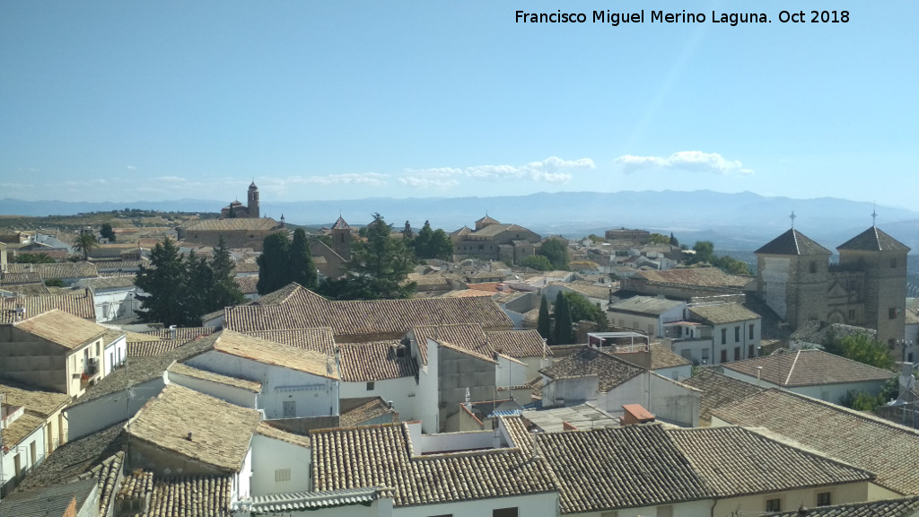 beda - beda. Desde la Torre del Portillo del Santo Cristo