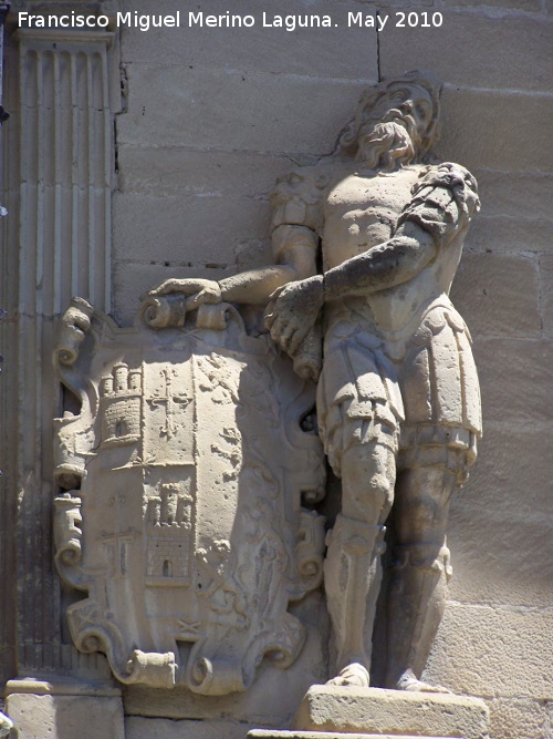 Palacio de la Rambla - Palacio de la Rambla. Tenante derecho