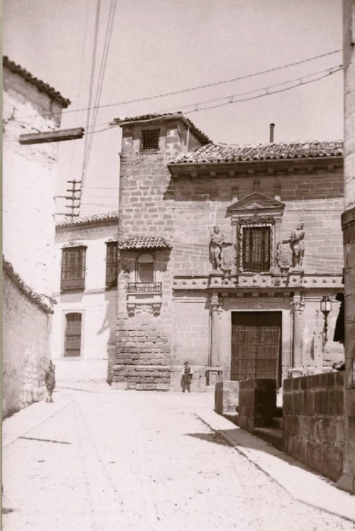 Palacio de la Rambla - Palacio de la Rambla. Foto antigua