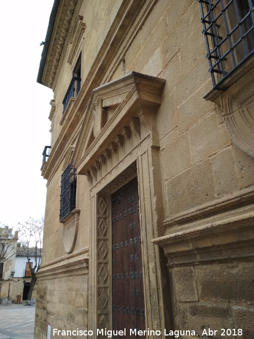 Palacio del Den Ortega - Palacio del Den Ortega. Puerta lateral