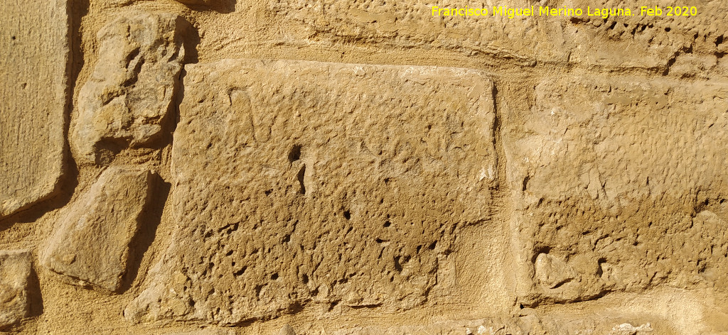 Palacio del De�n Ortega - Palacio del De�n Ortega. Inscripci�n