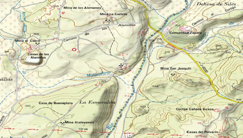 Pozo San Juan de Adaro - Pozo San Juan de Adaro. Mapa