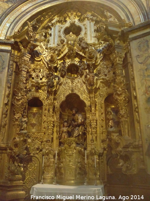 Sacra Capilla de El Salvador del Mundo - Sacra Capilla de El Salvador del Mundo. Retablo derecho