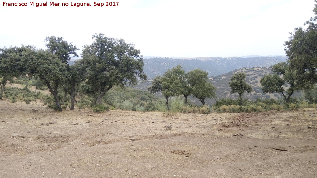 Paraje La Vernica - Paraje La Vernica. Con vistas hacia La Atalaya