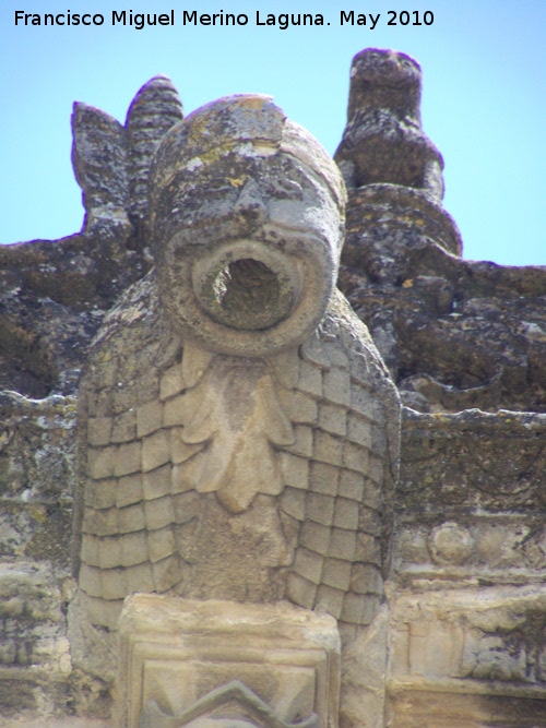 Casa de Las Torres - Casa de Las Torres. Grgola central izquierda