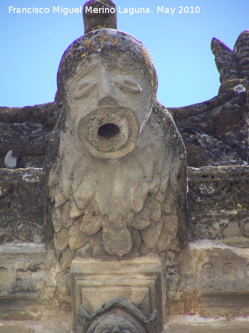 Casa de Las Torres - Casa de Las Torres. Grgola central derecha