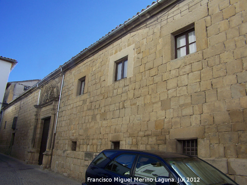 Palacio de Los Manueles - Palacio de Los Manueles. Fachada
