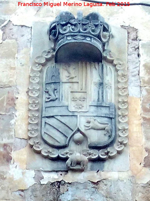 Real Monasterio de Santa Clara - Real Monasterio de Santa Clara. Escudo real