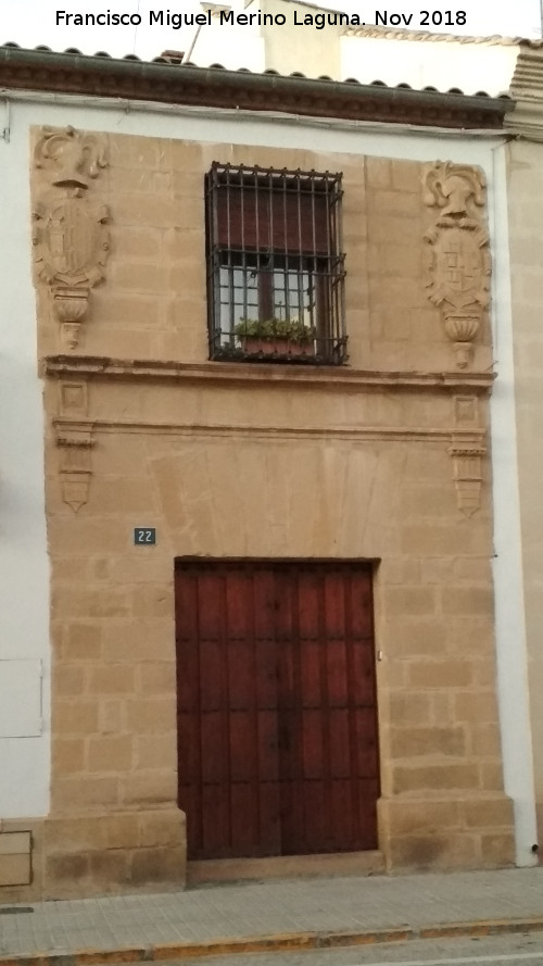 Casa de la Avenida Alcalde Eusebio Ortega Molina n 22 - Casa de la Avenida Alcalde Eusebio Ortega Molina n 22. Fachada