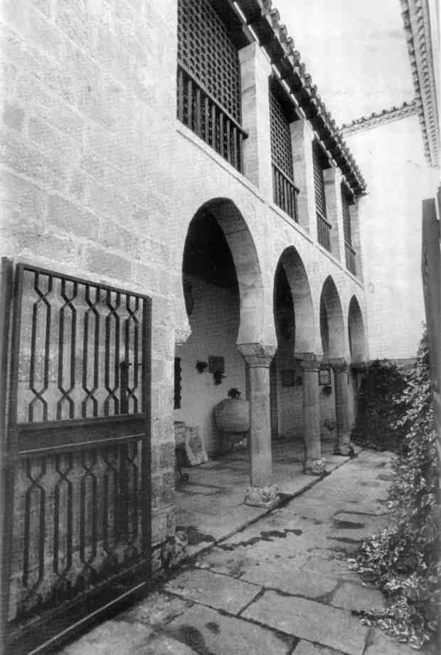 Casa Mudjar - Casa Mudjar. Foto antigua