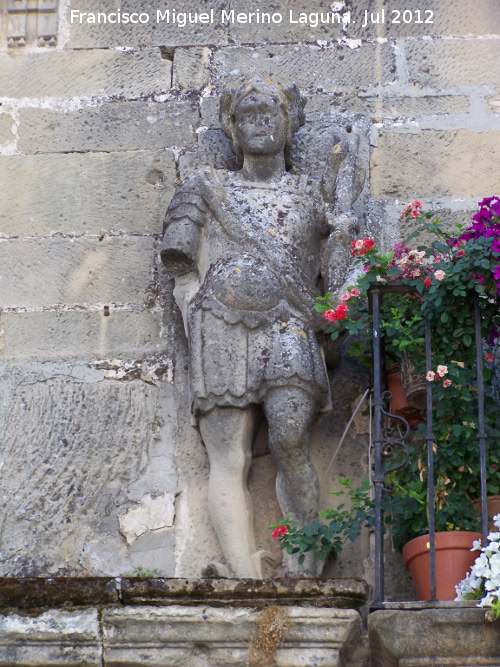 Palacio de los Porceles - Palacio de los Porceles. Tenante izquierdo