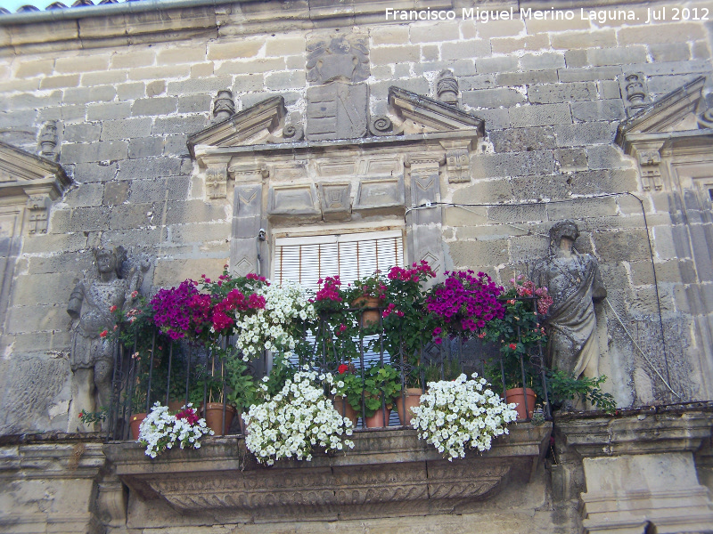 Palacio de los Porceles - Palacio de los Porceles. Balcn