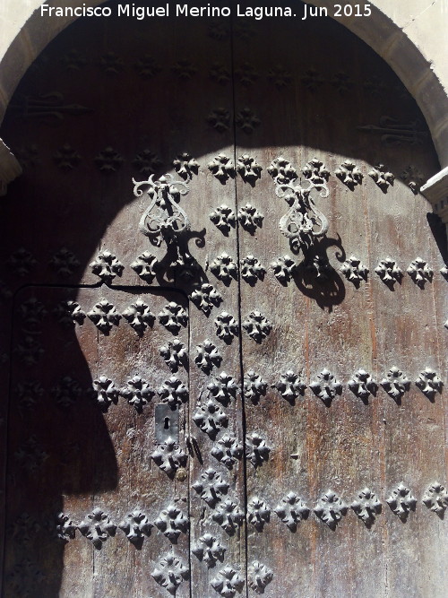 Palacio de Torrente - Palacio de Torrente. Puerta de clavazn