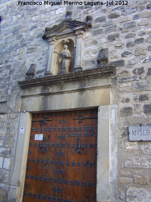 Oratorio de San Juan de la Cruz - Oratorio de San Juan de la Cruz. Portada lateral