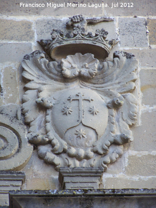 Oratorio de San Juan de la Cruz - Oratorio de San Juan de la Cruz. Escudo de Santa Teresa