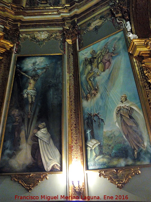 Oratorio de San Juan de la Cruz - Oratorio de San Juan de la Cruz. Frescos