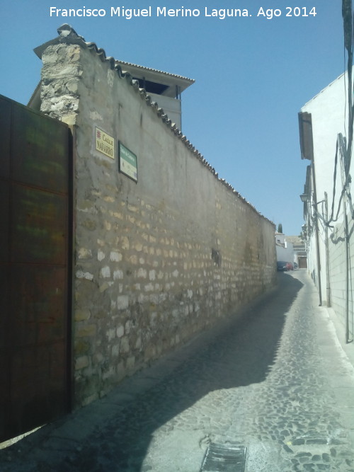 Palacio de Don Francisco de los Cobos y Molina - Palacio de Don Francisco de los Cobos y Molina. Parte trasera