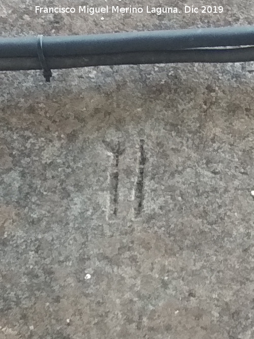 Palacio de Don Francisco de los Cobos y Molina - Palacio de Don Francisco de los Cobos y Molina. Marca de cantero