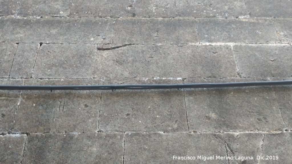 Palacio de Don Francisco de los Cobos y Molina - Palacio de Don Francisco de los Cobos y Molina. Marcas de cantero