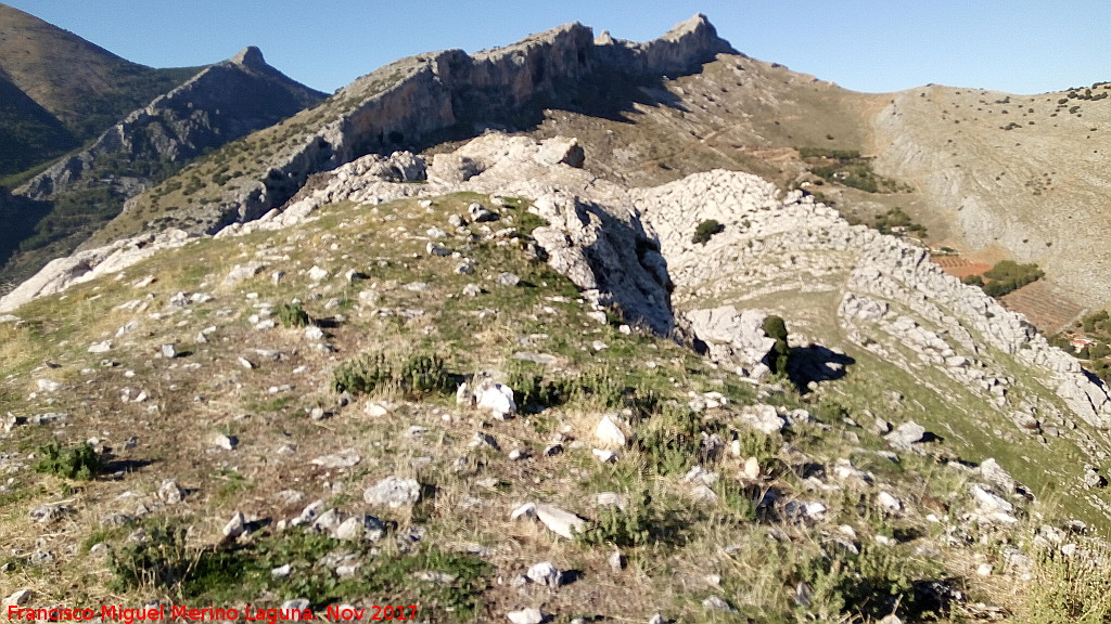 Casilla de la Pea I - Casilla de la Pea I. Vistas hacia La Mella