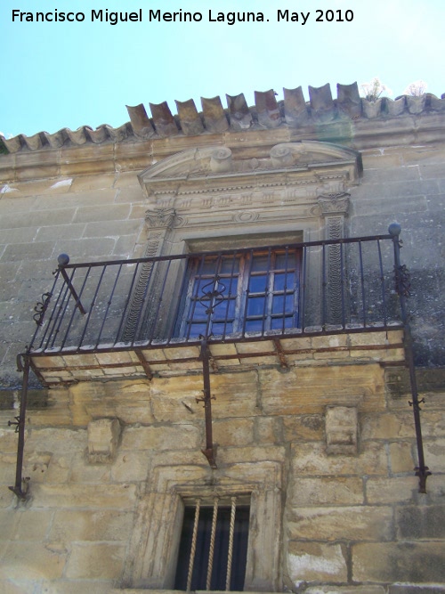 Palacio de los Medinilla - Palacio de los Medinilla. Balcn