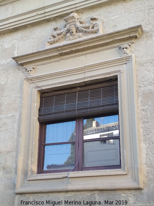 Palacio de Juan Vzquez de Molina - Palacio de Juan Vzquez de Molina. Ventana lateral derecho IV