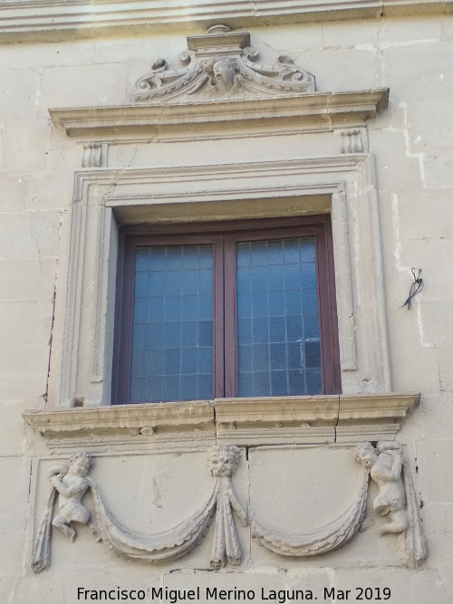 Palacio de Juan Vzquez de Molina - Palacio de Juan Vzquez de Molina. Ventana lateral derecho I