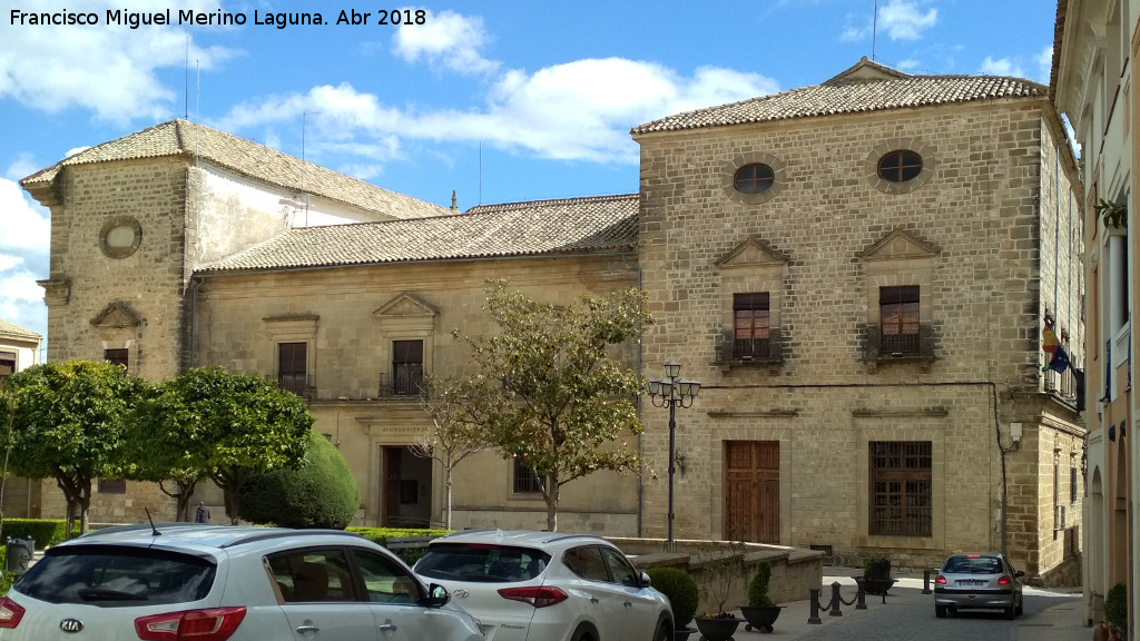 Palacio de Juan Vzquez de Molina - Palacio de Juan Vzquez de Molina. Parte trasera