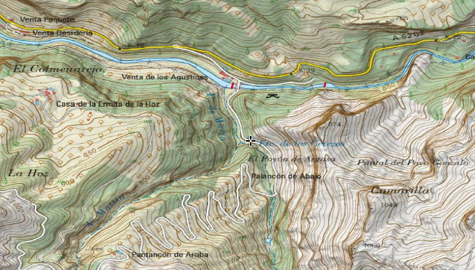 Fuente de los Cerezos - Fuente de los Cerezos. Mapa