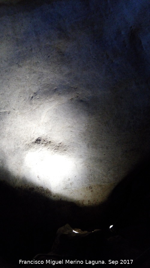 Petroglifos rupestres de la Cueva de los Murcilagos - Petroglifos rupestres de la Cueva de los Murcilagos. Panel