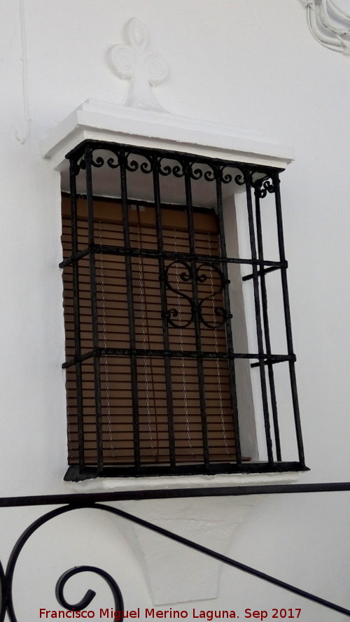 Casa de la Calle Pozo n 21 - Casa de la Calle Pozo n 21. Ventana saliente