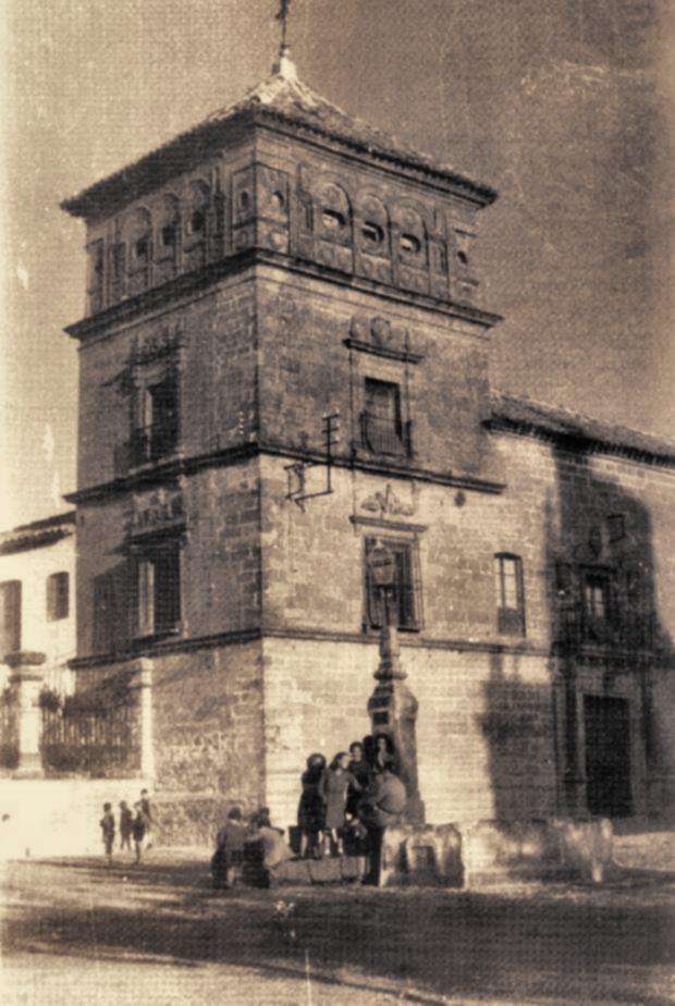 Palacio del Marqus de Mancera - Palacio del Marqus de Mancera. Foto antigua