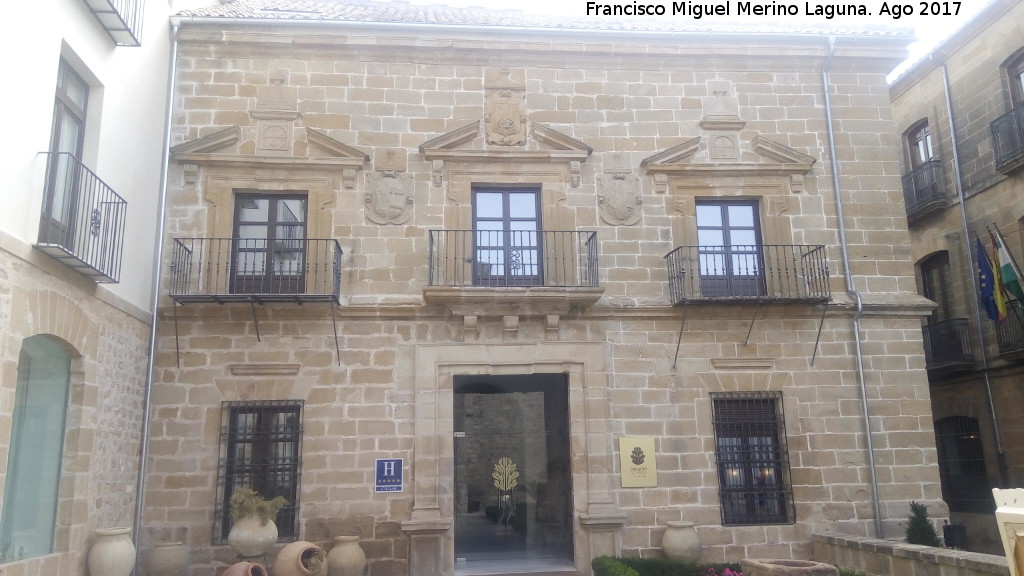 Palacio de los Condes de Guadiana - Palacio de los Condes de Guadiana. Fachada