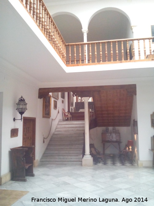 Palacio Vela de Los Cobos - Palacio Vela de Los Cobos. Escaleras