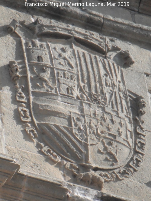 Torren del Reloj - Torren del Reloj. Escudo superior