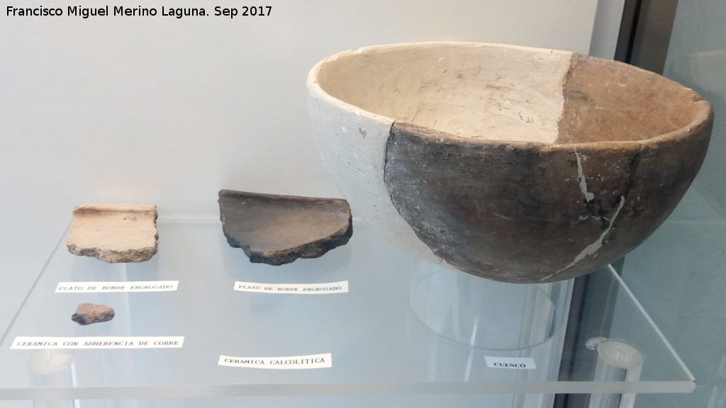 Calcoltico - Calcoltico. Cermica calcoltica. Museo Histrico de Zuheros
