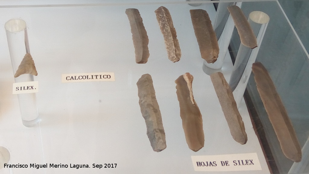 Calcoltico - Calcoltico. Slex calcoltico. Museo Histrico de Zuheros