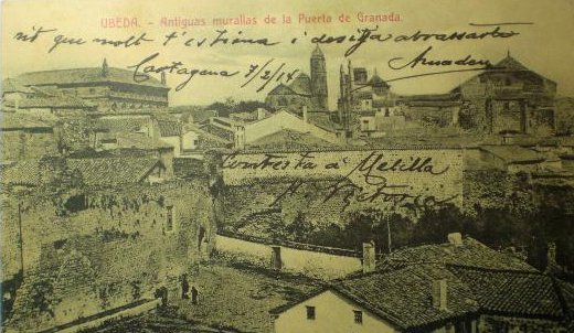 Puerta de Granada - Puerta de Granada. Foto antigua