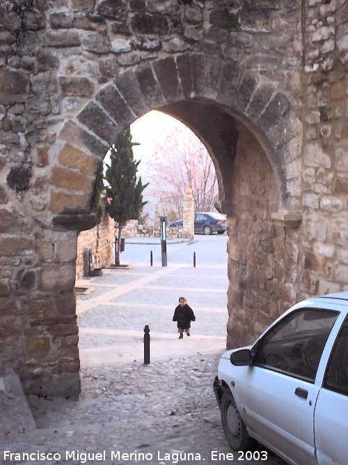 Puerta de Granada - Puerta de Granada. Intramuros
