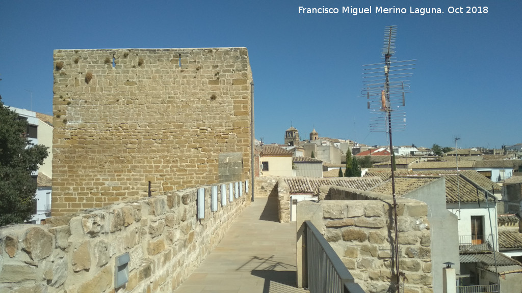 Muralla de beda - Muralla de beda. Adarve y Torren del Portillo del Santo Cristo