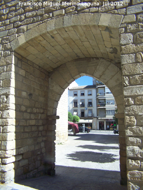 Puerta del Castilln - Puerta del Castilln. Intramuros