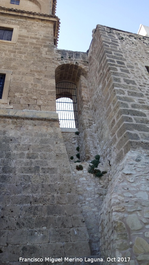 Castillo de Caravaca - Castillo de Caravaca. Poterna del Baluarte