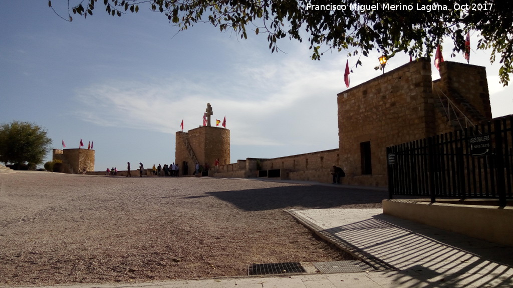 Castillo de Caravaca - Castillo de Caravaca. Patio de armas