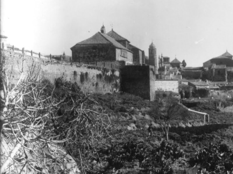 Muralla de San Lorenzo - Muralla de San Lorenzo. Foto antigua